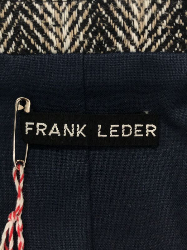 FRANK LEDER フランクリーダー 13SS ヘリンボーン2Bテーラード