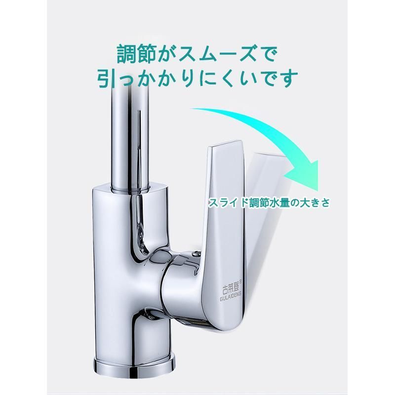 シングルレバー 360度回転