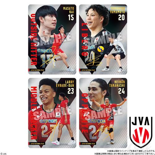 JAPAN NATIONAL VOLLEYBALL TEAM ツインウエハース 2025 20個