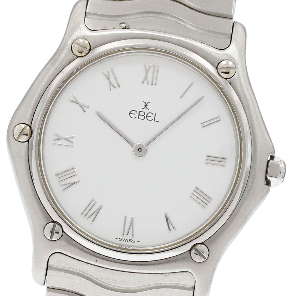 エベル EBEL 981909 クラシックウェーブ クォーツ ボーイズ良品_865759