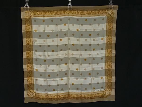 □極美品□ ChristianDior クリスチャンディオール 大判 スカーフ