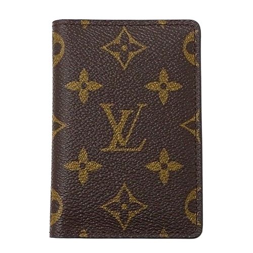 ルイ ヴィトン LOUIS VUITTON カードケース モノグラム メンズ ブランド 名刺入れ パスケース オーガナイザー ドゥ ポッシュ M60502 ブラウン おしゃれ き