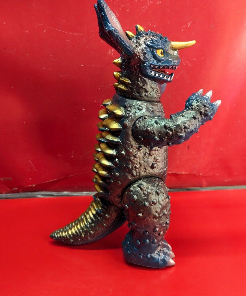 マーミット 世紀の大怪獣シリーズ バラゴン ギャラリー版 紺成型/金銀