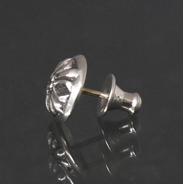 美品　CHROM HEARTS クロムハーツ　クロスボールピアス CHROME HEARTS クロムハーツ クロスボール スタッドピアス
