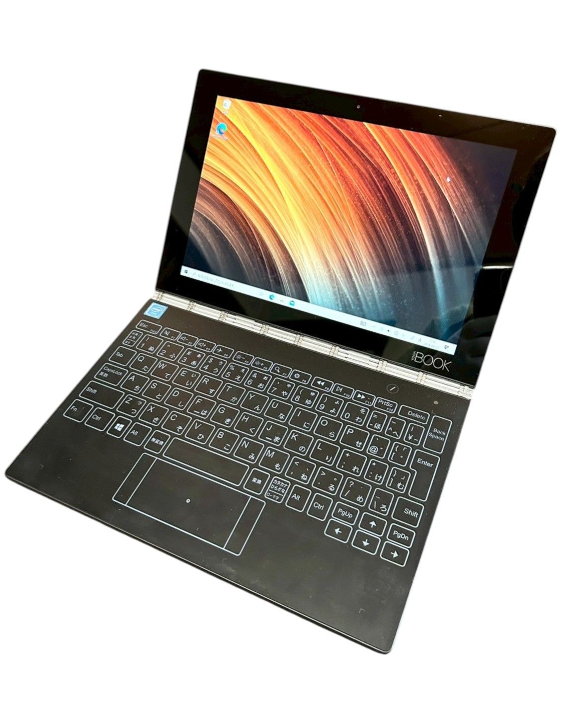 Lenovo - 美品 lenovo 10.1型 YOGA BOOK YB1-X91L LTE対応 Lenovo YB1-X91L with Windows10