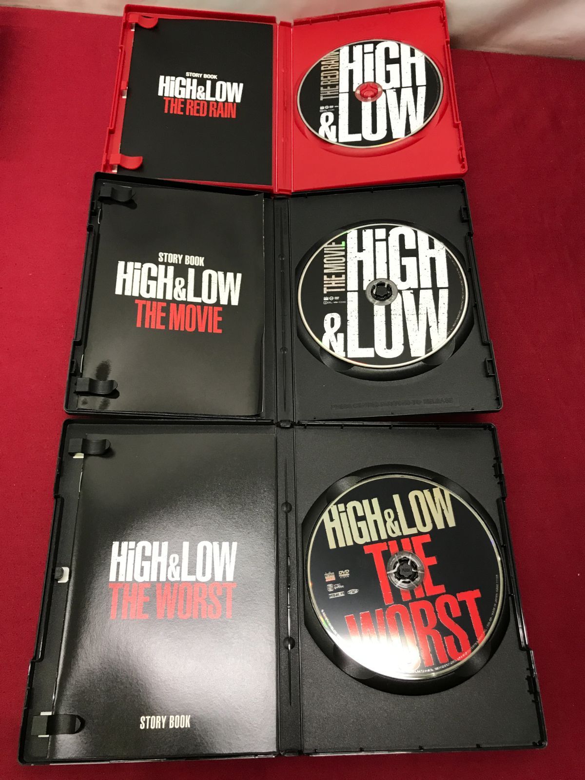 HiGH&LOWセット (CD、DVD) Amazon.co.jp: HiGH&LOWハイアンドローDVDシリーズ計10巻セット