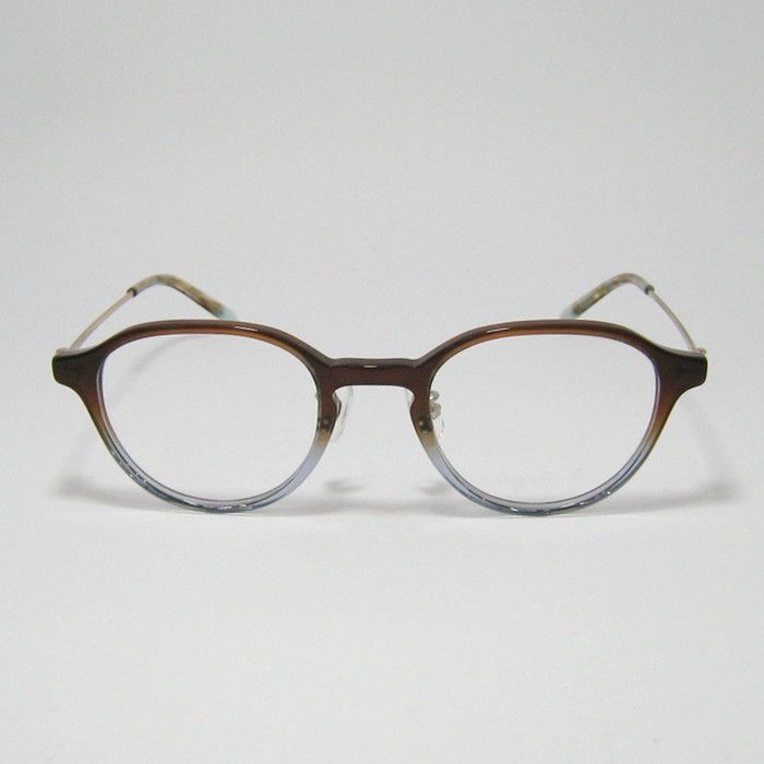 agnes b. アニエス ベー レディース 眼鏡 メガネ フレーム サングラス 50-0128-2 サイズ47 ブラウングラデーション