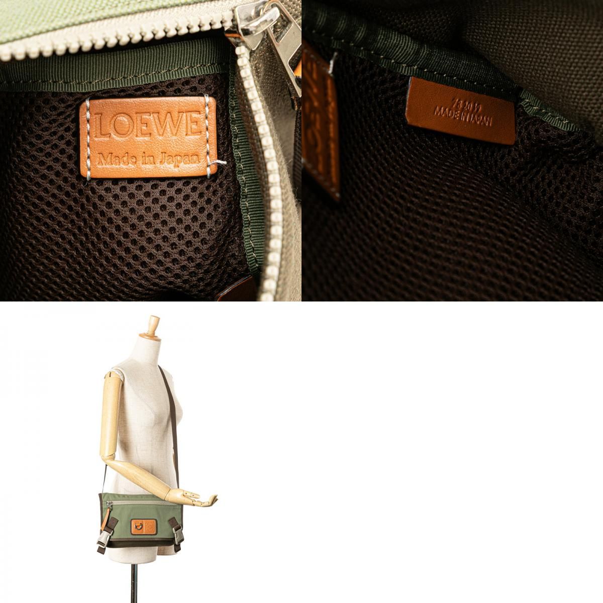 ロエベ アナグラム アイ ネイチャー 斜め掛け ショルダーバッグ