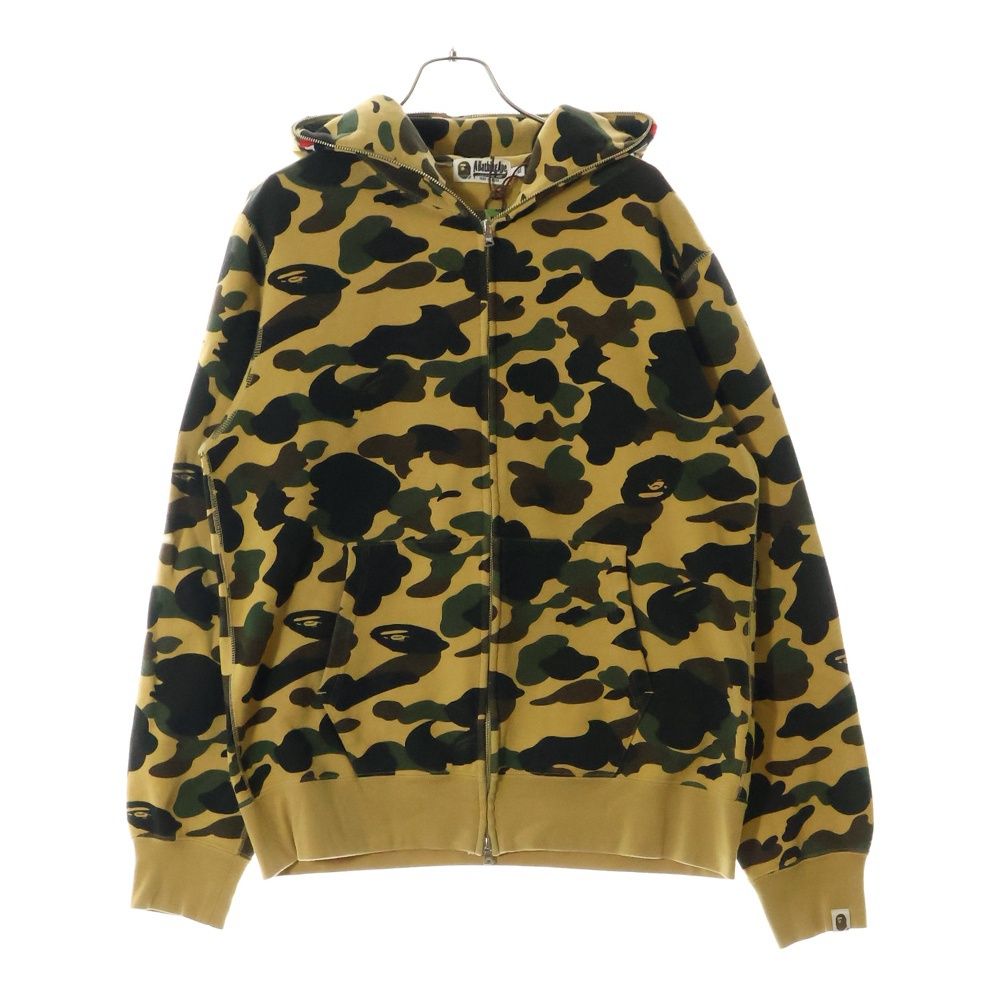 BAPE 迷彩ジャケット 110サイズ A BATHING APE アベイシングエイプ パーカー CAMO BAPE ジップ