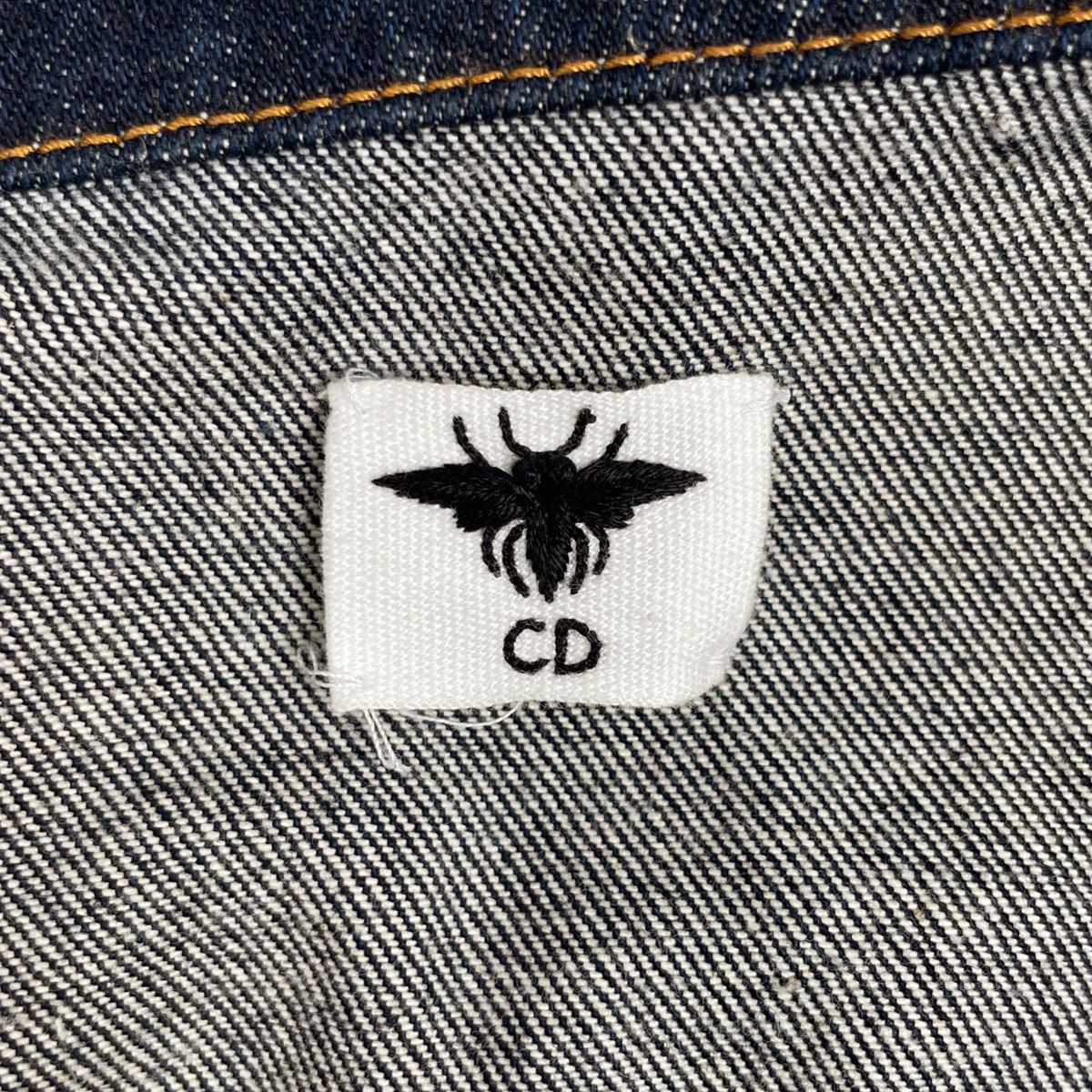 クリスチャンディオール Christian Dior ロゴボタン デニム ジャケット