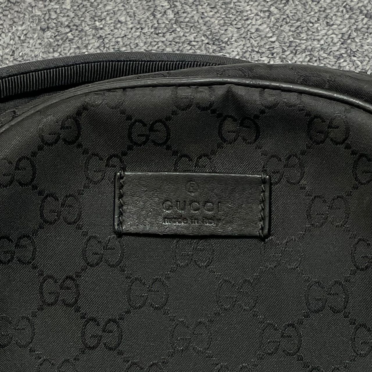 国内正規 GUCCI GG 柄 ナイロン キャンバス バックパック 449181 G1XYN