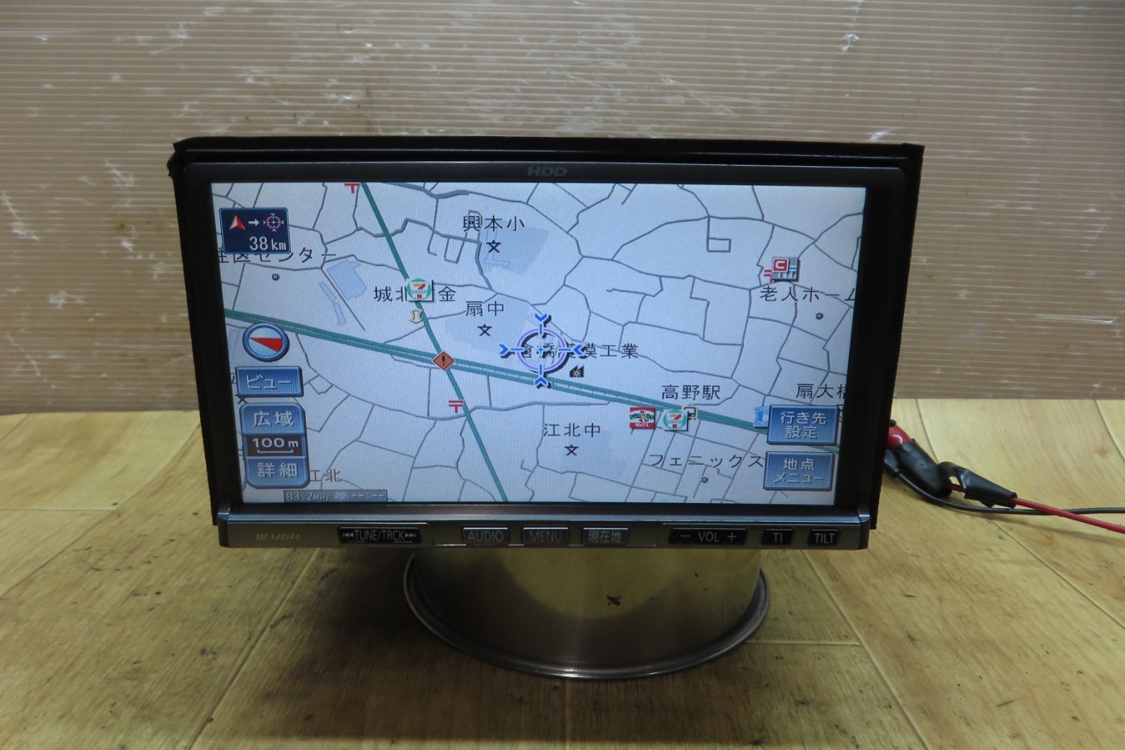 F1922|日産純正 C26 セレナ 28090-1A14B CQ-HN0901AJ HDDナビ CD DVD再生OK 本体のみ