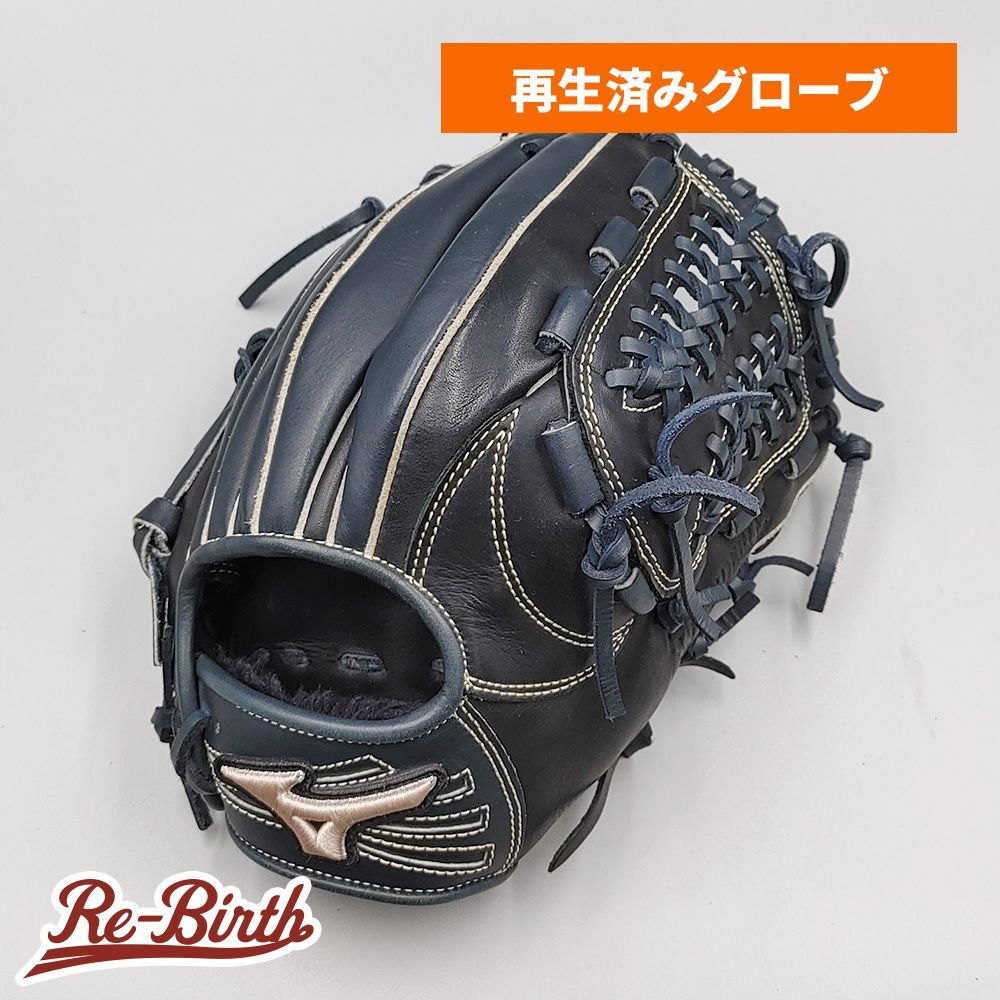 【クリーニング済み 】 ミズノ ソフトボール用グローブ / オールラウンド用 型付け済み (mizuno グラブ)[WE963]