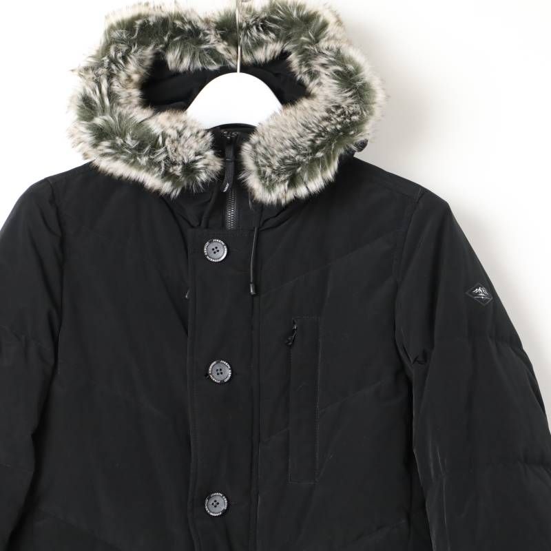 新品 JOSEPH ABBOUD ジョセフアブード ECO撥水 ECOファー 9ポケット 