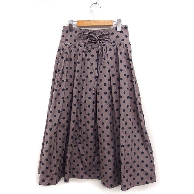 La boutique BonBon ドットプリントマチフレアスカート La boutique BonBon（ラブティックボンボン）の「ドットプリント