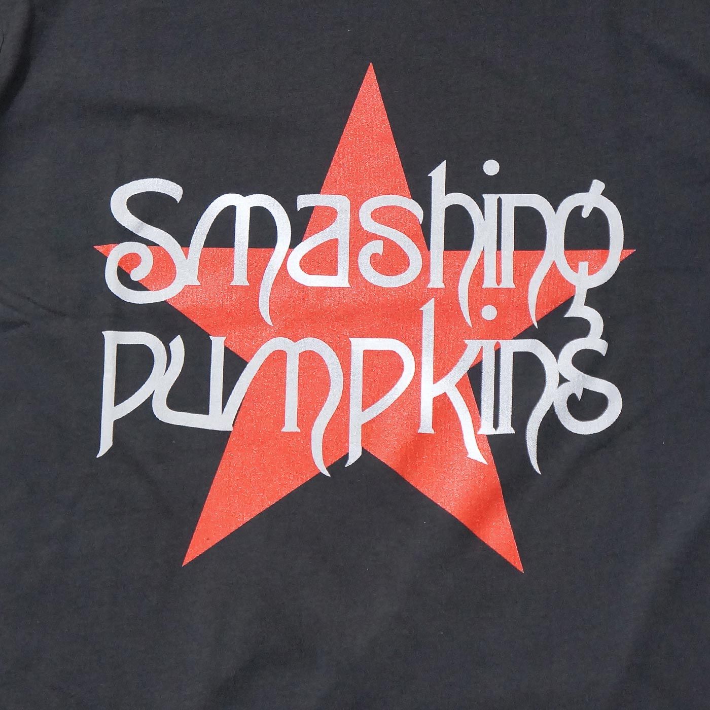 The Smashing Pumpkins 公式 バンド Tシャツ Star Logo-Black
