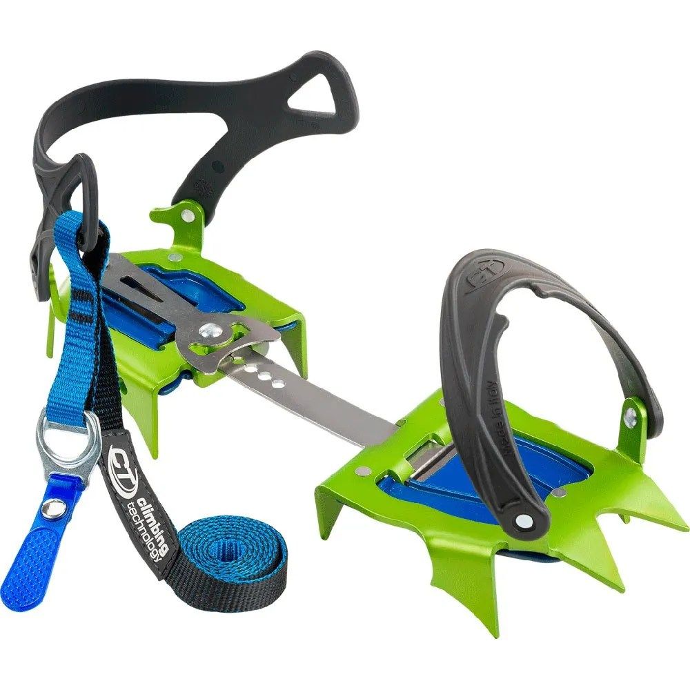 お取り寄せ ２～４週間で発送 クライミング テクノロジー スノーフレックス クラシック クランポン Green | Blue t CLIMBING TECHNOLOGY Snow Flex Classic Crampons t