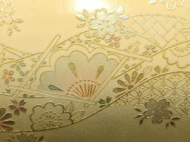 キンワシ印和装小物 キンワシ印 草履バッグセット 金色 草履23cm ゴールド