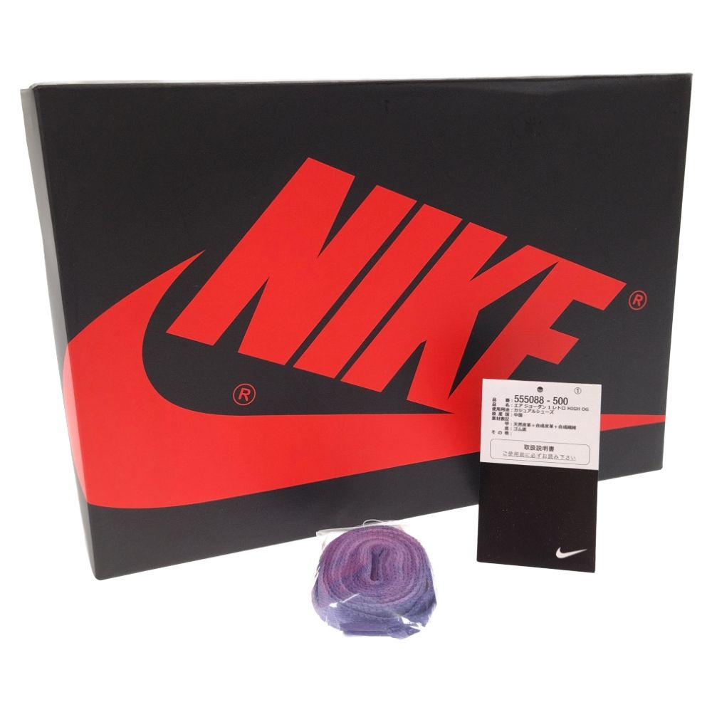 NIKE (ナイキ) AIR JORDAN 1 RETRO HIGH OG COURT PURPLE 555088-500