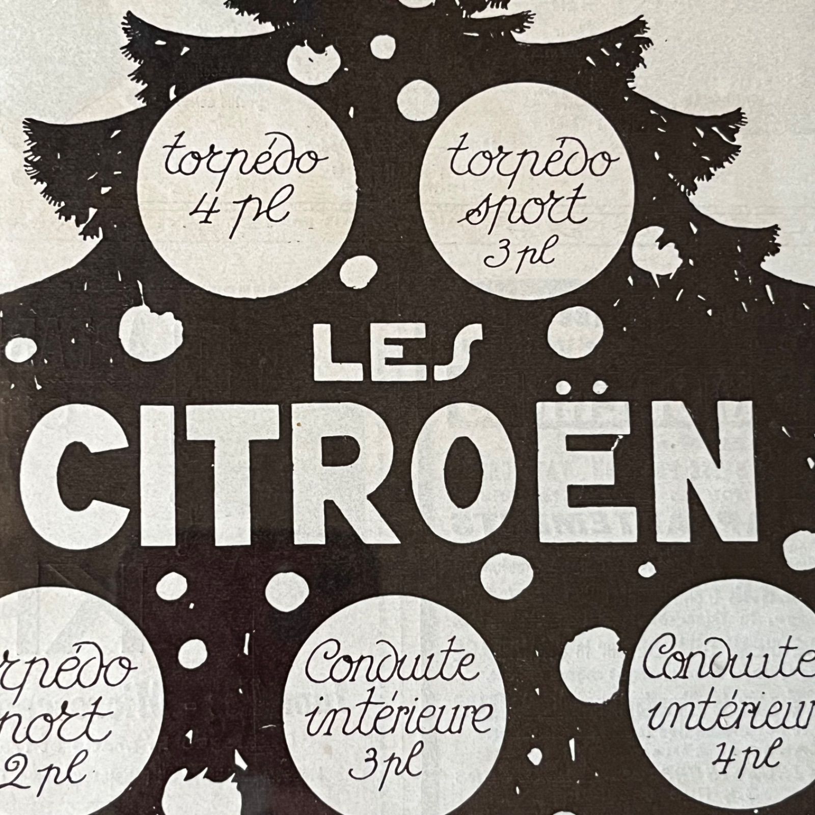 シトロエン CITROEN 7 CV　/アノニマス/アートポスター シトロエン CITROEN 7 CV /アノニマス/アートポスター 日本