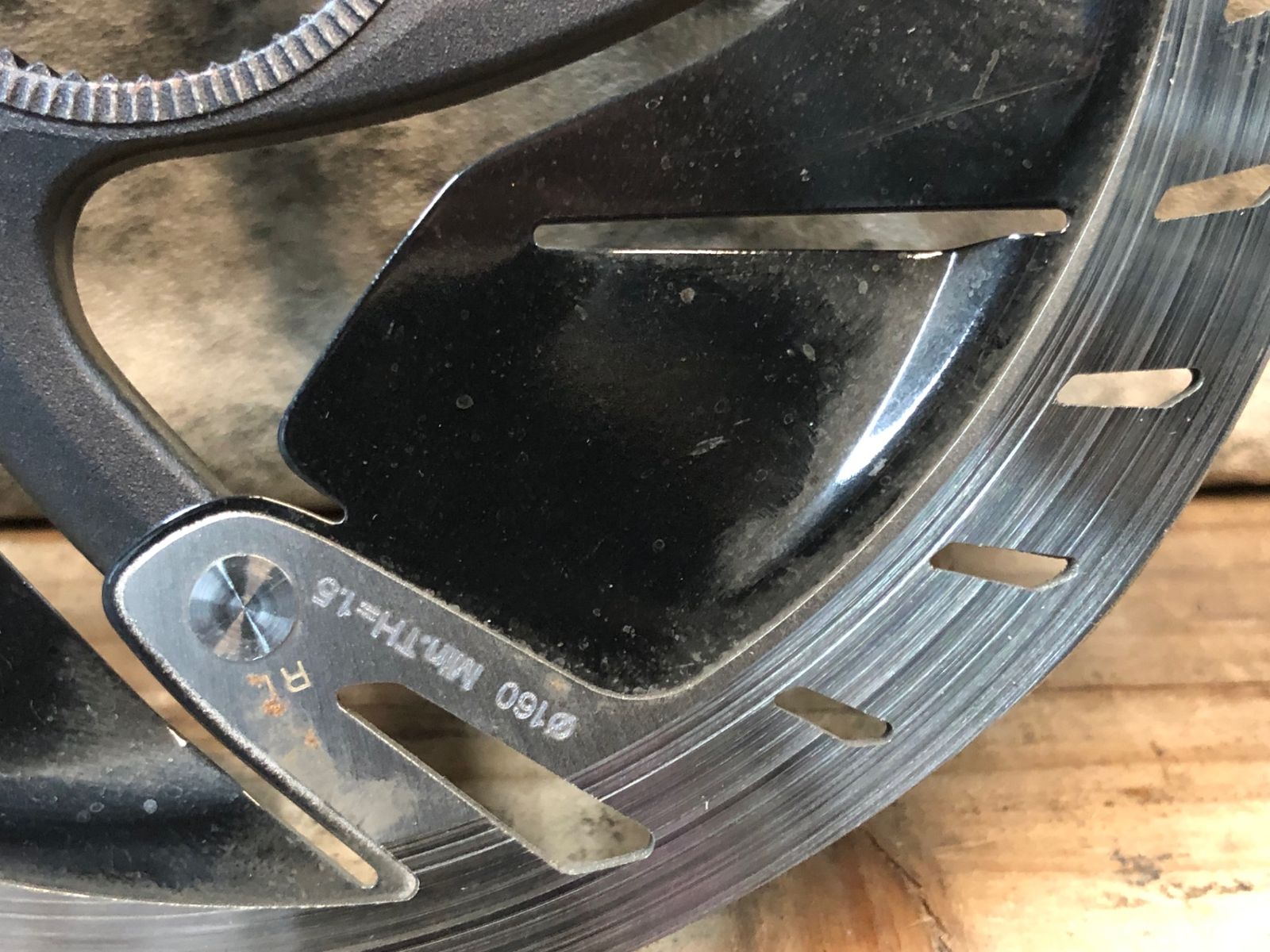 IN832 シマノ SHIMANO デュラエース DURA-ACE SM-RT900 160/140