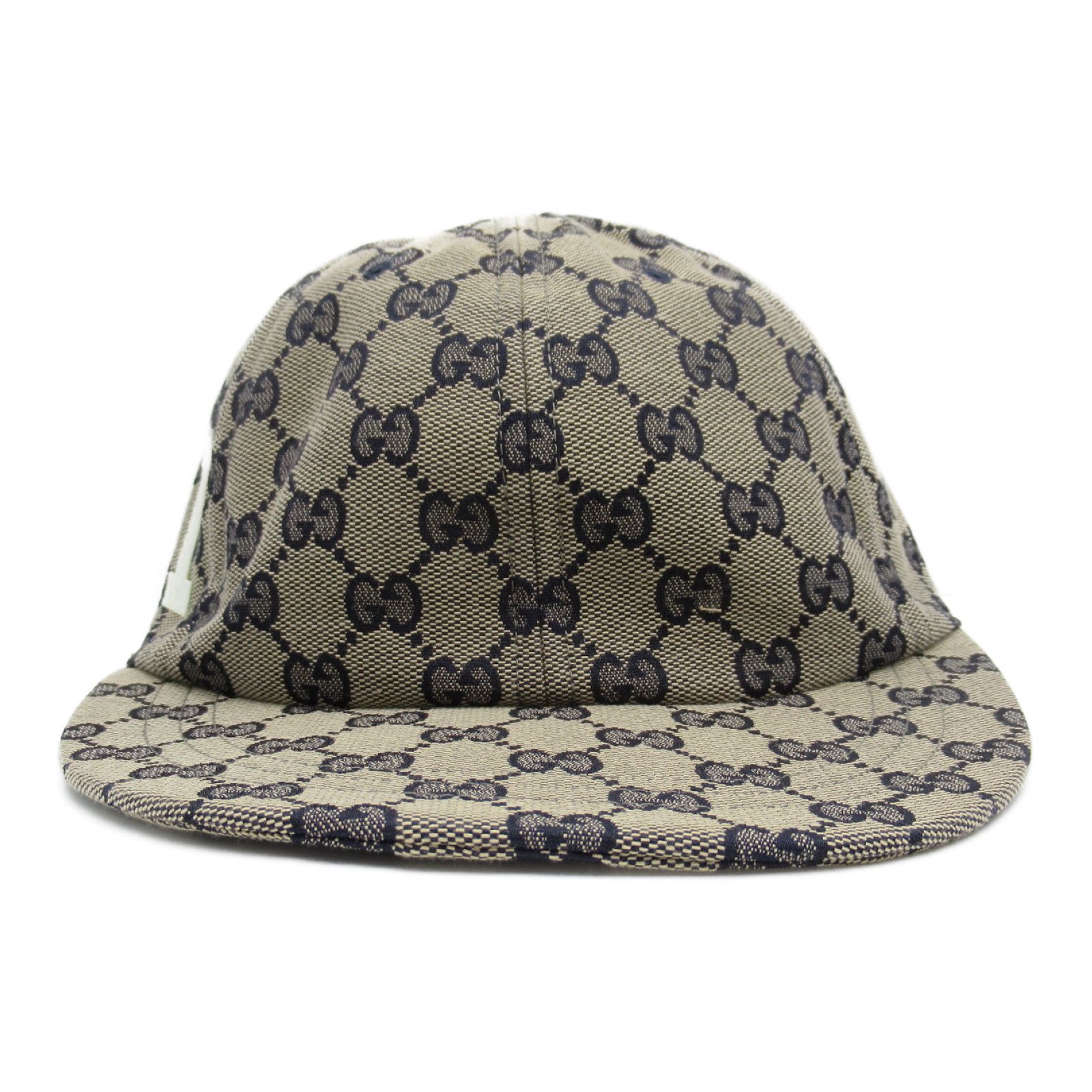 グッチ GUCCI キャップ ベースボールキャップ 7514004HA0L4077M ブルー GGキャンバス ベースボールキャップ ユニセックス