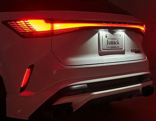 M s レクサス RX RX350 RX350h RX450h RX500h 2025.11- Junack LEDZARD リ ザード ダクトイルミネーション 左右 ジュナック 社外 パーツ 部品 LEXUS 10RX 10系 LZR-DI-L2R