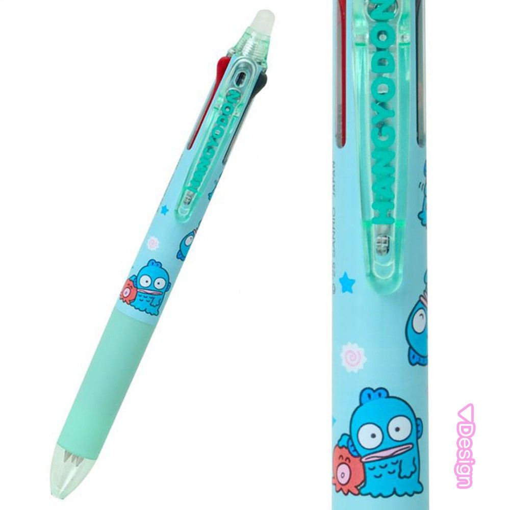 サンリオ フリクションボール3スリム 0.38mm ボールペン 3色 黒 赤 青