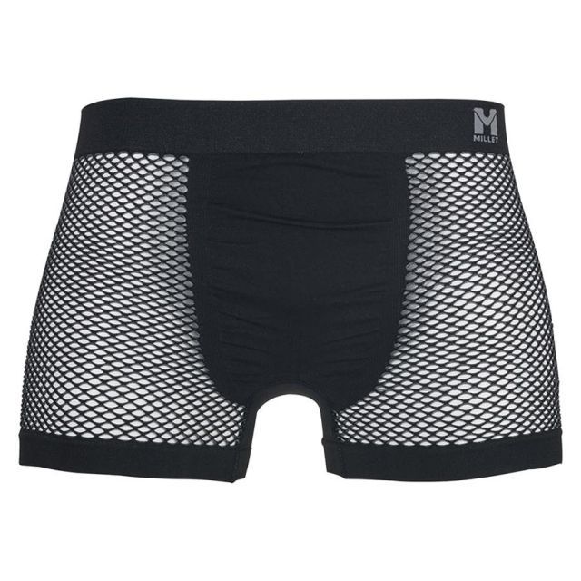 MILLET ミレー ドライナミック メッシュ ボクサー ブラック S/M