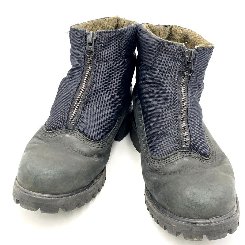 ティンバーランド　ウールリッチ　ロールトップ　センタージップ　ワークブーツ　26 Timberland ティンバーランド ロールトップ ウールリッチ 黒