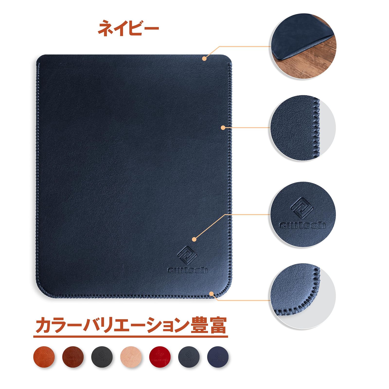 新品 CM Tech Kindle Oasis レザーケース 第12世代 Kindle