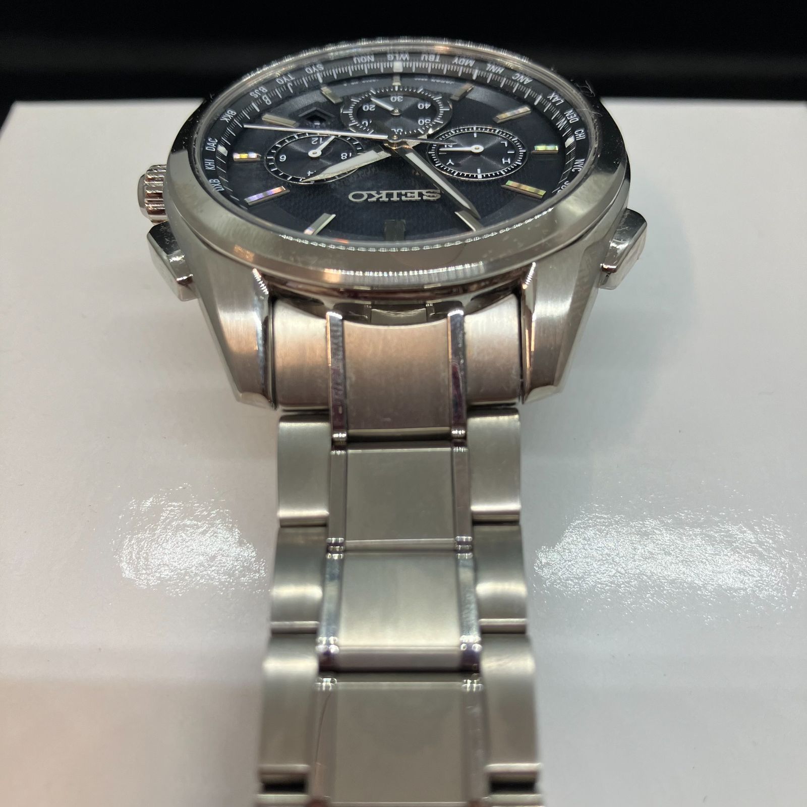 【極美品】セイコー SEIKO ブライツ 8b92-0aa0 SEIKO(セイコー) / /ブライツ/フライトエキスパートソーラー