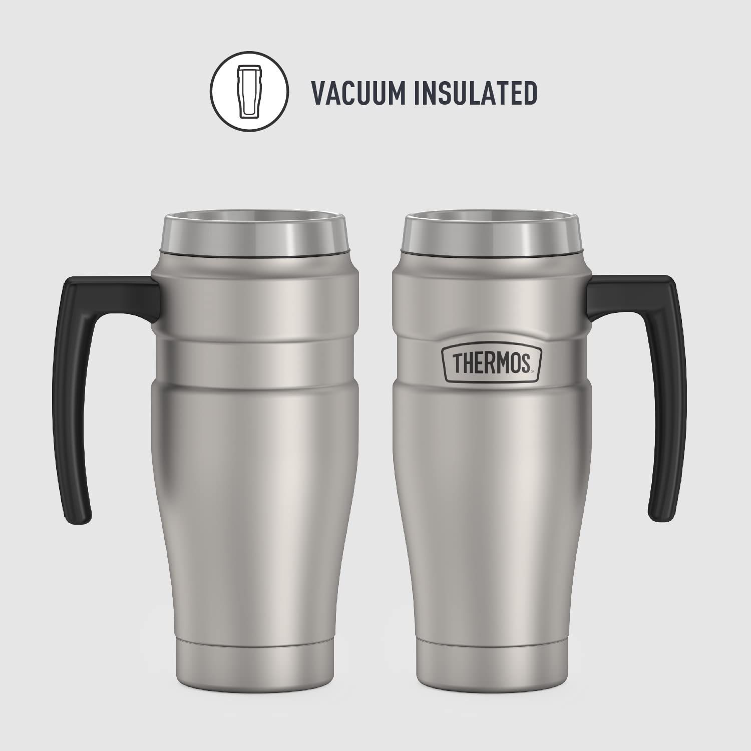 色: ステンレススチール】Thermos ステンレスキング 473ml ハンド