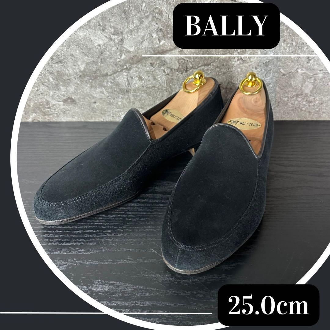 シューケア済】BALLY バリー スエードローファー ドライビングシューズ スリッポン オペラシューズ 高級紳士靴 イタリア製 本革 黒25cm -  メルカリ