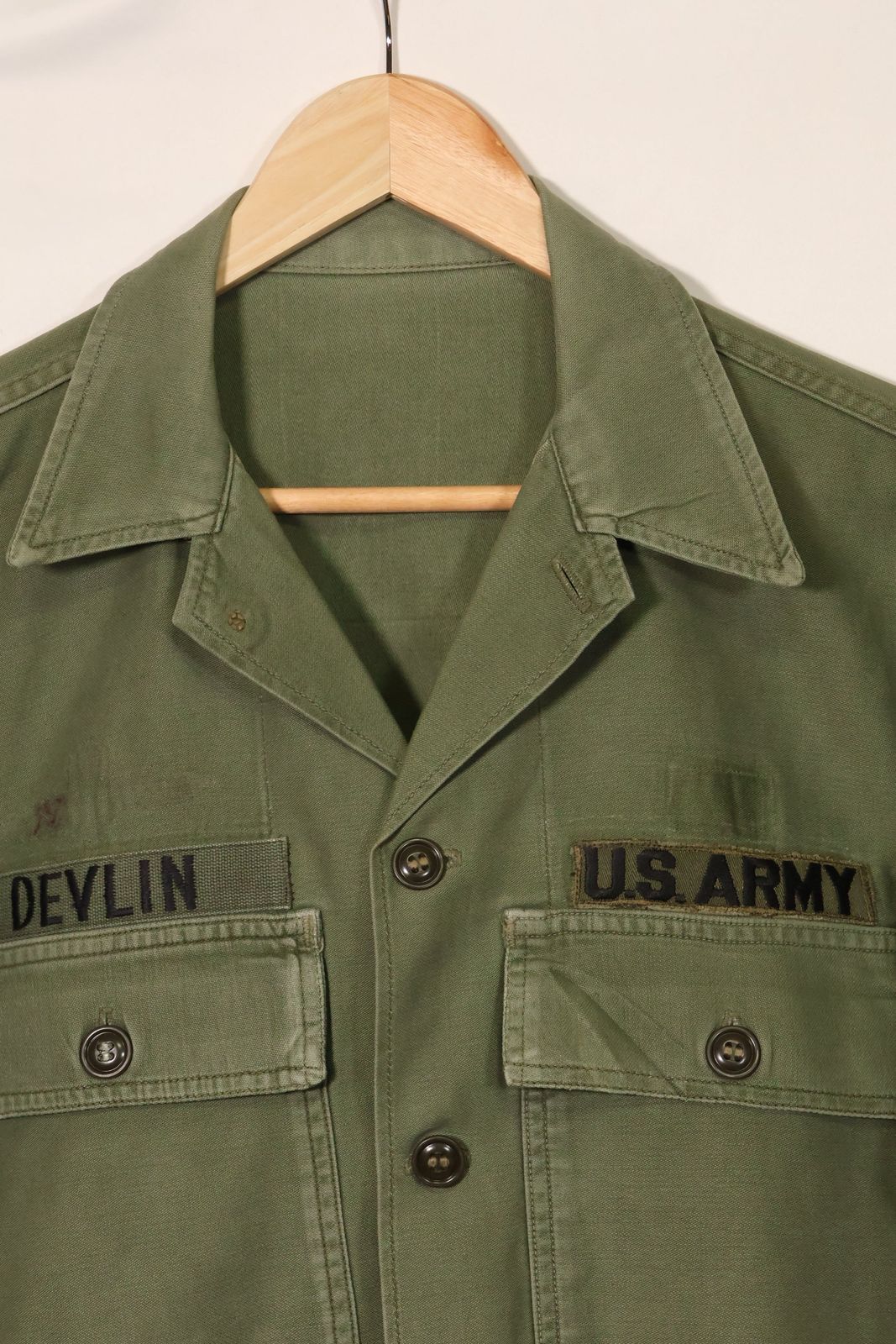 1960年代＊アメリカ軍＊陸軍＊OG107ユティリティシャツ（実物