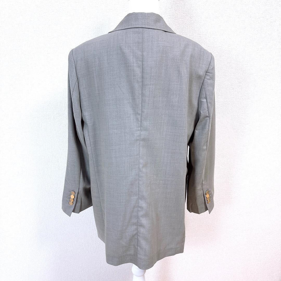 UNTITLED オーバーシルエットテーラードジャケット 44 グレー