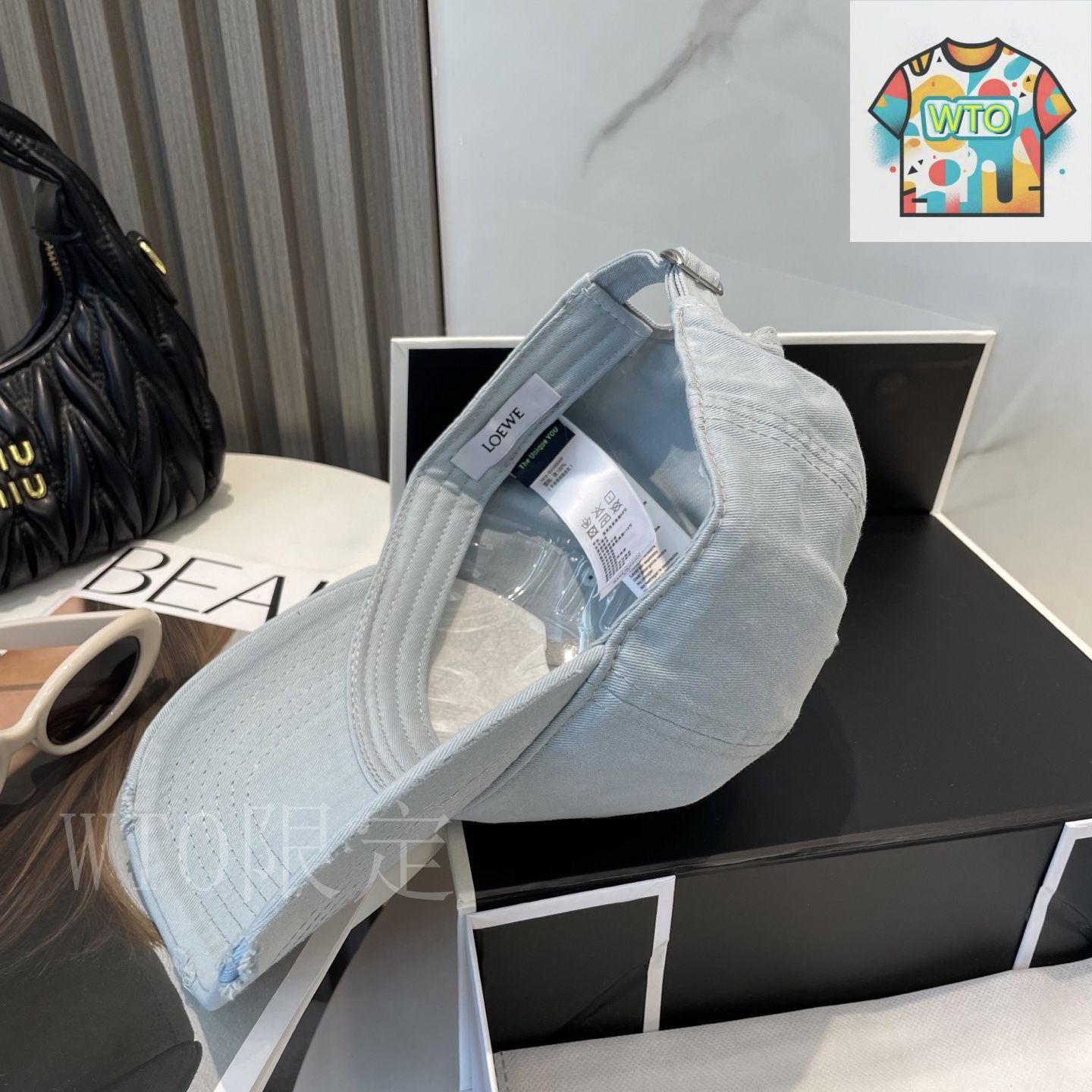 ロエベ（LOEWE）グラデーション ベースボールキャップ03-1