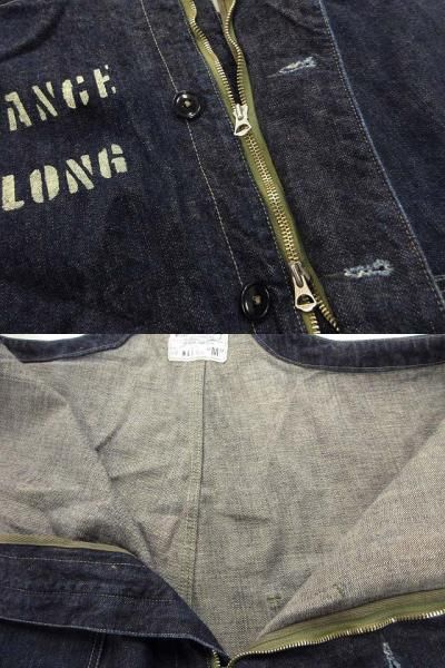 ステンシルプリント インディゴ