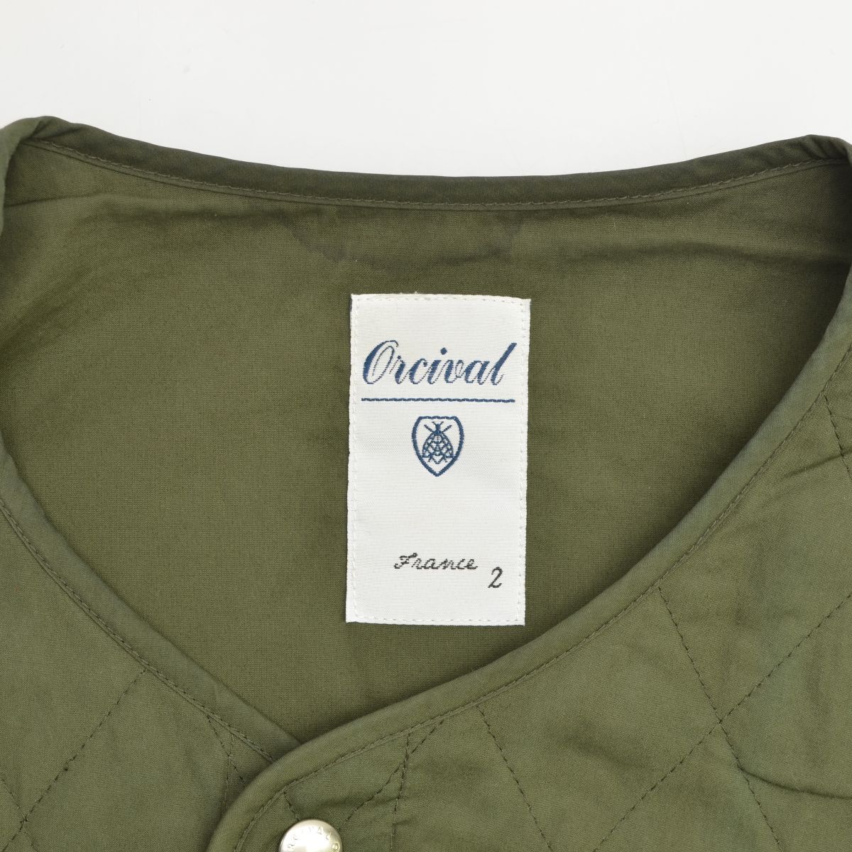 ORCIVAL】RC-8833 カラーレスキルティングジャケット - メルカリ 