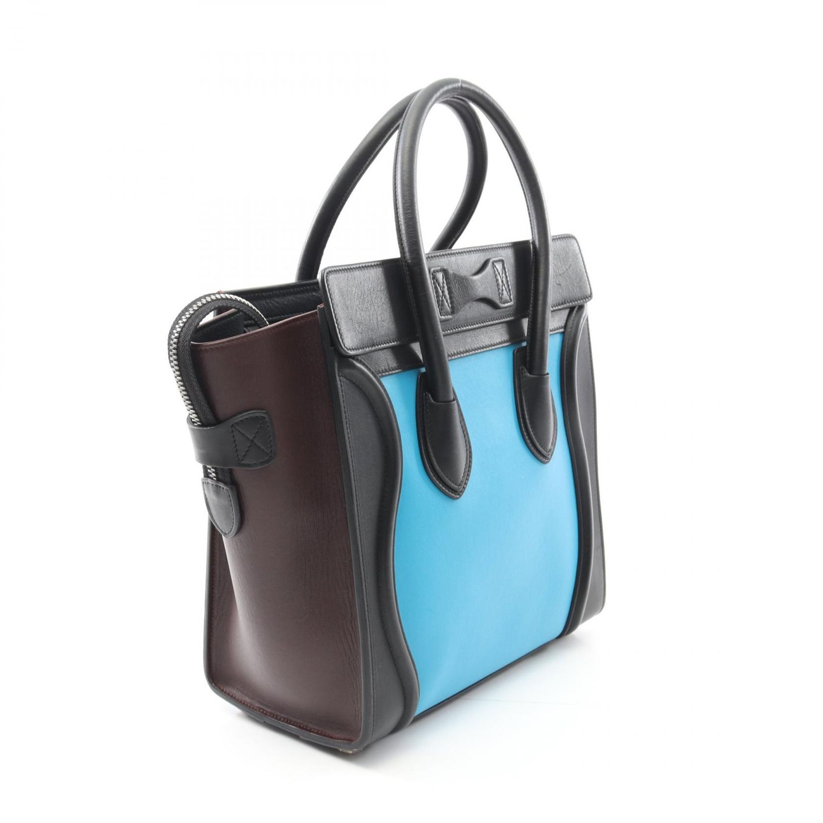 CELINE ラゲージ マイクロショッパー 3色 レザー トートバッグ セリーヌ CELINE トートバッグ ラゲージ マイクロショッパー