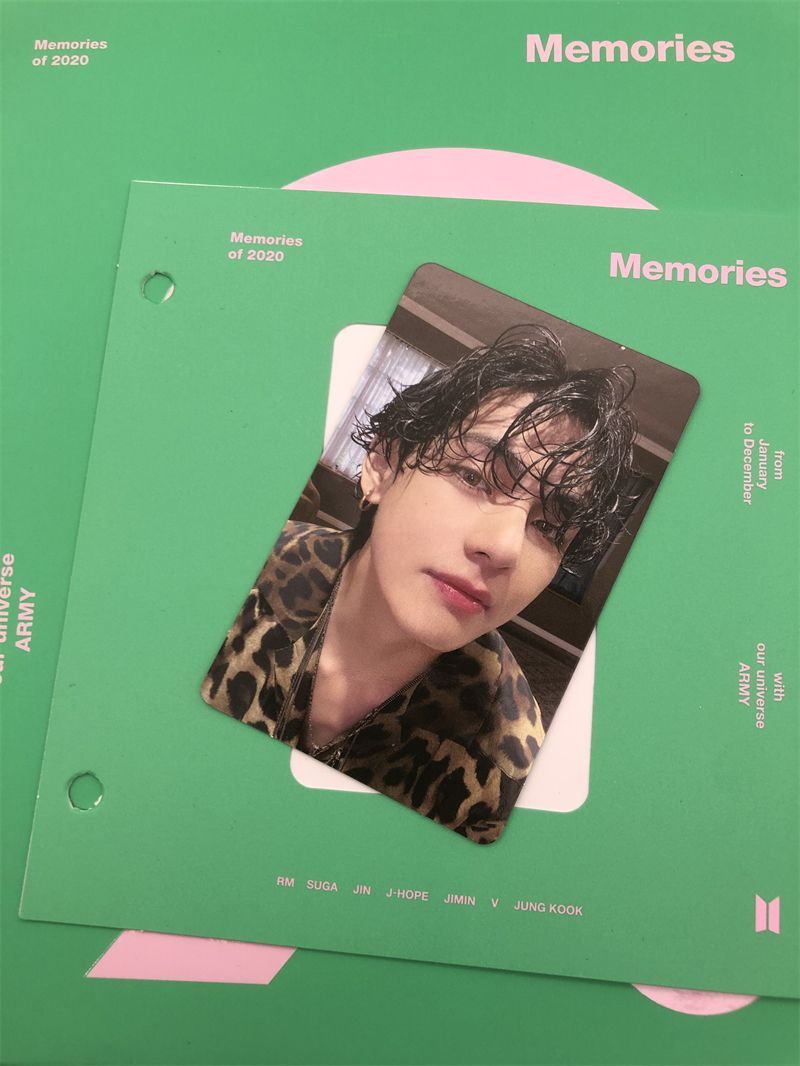 BTS Memories 2020 BluRay テテ トレカ 台紙付き V - メルカリ
