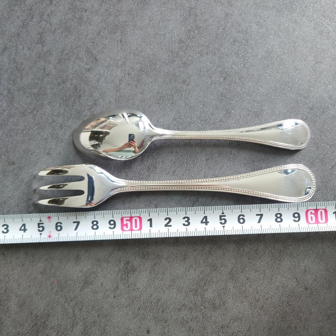  クリストフル パール ケーキフォーク コーヒースプーン 6点 カトラリーセット カトラリー(スプーン等)