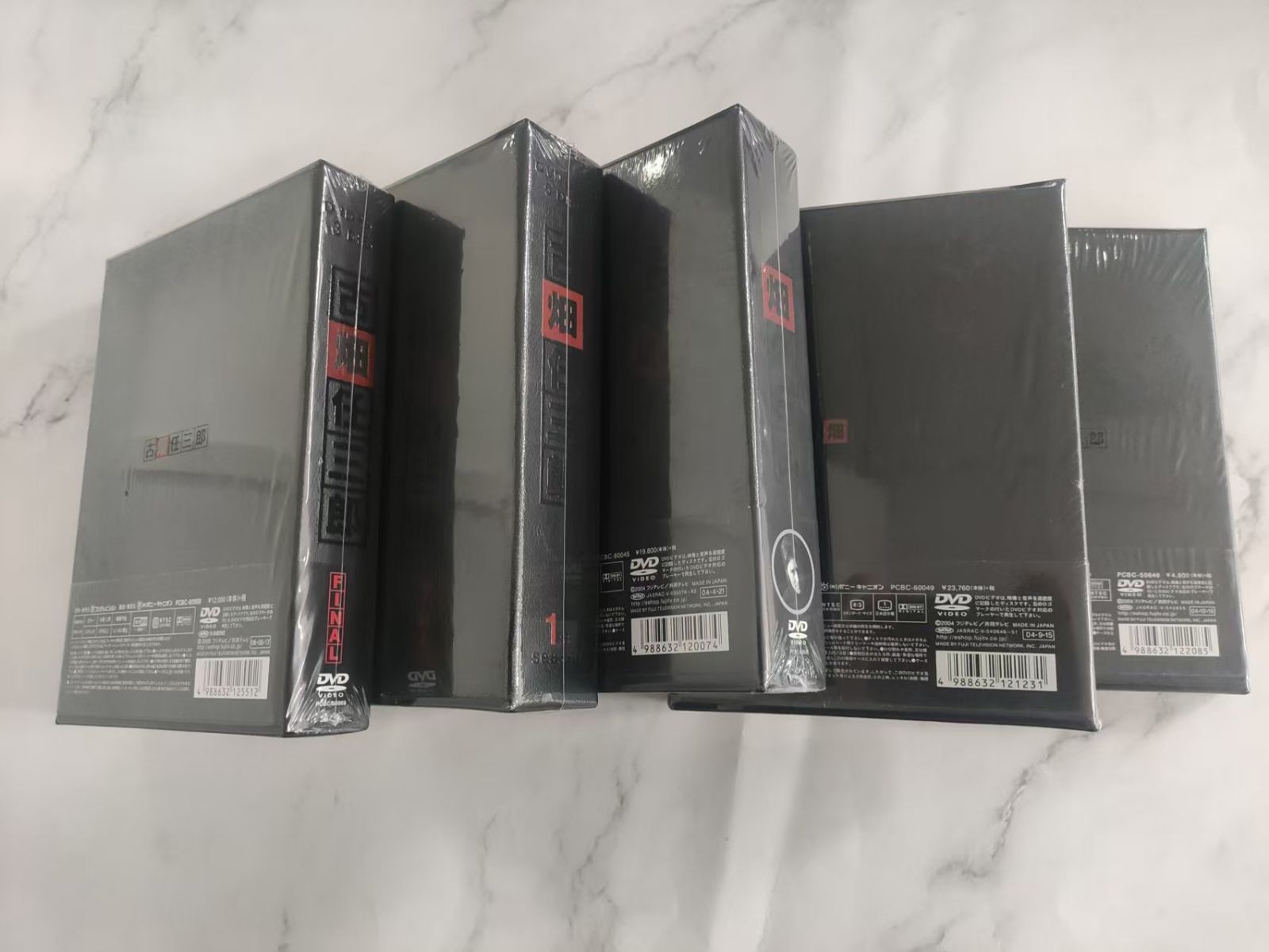 古畑任三郎 1st 2nd season DVD-BOX〈5枚組〉２セット 古畑任三郎 2ndシーズン DVD-BOX5枚組 田村正和 三谷幸喜 ☆ 赤