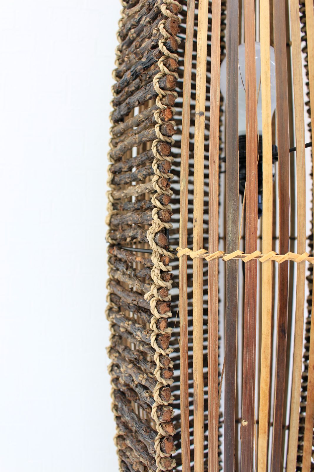 バンブーウッドスタンドランプL