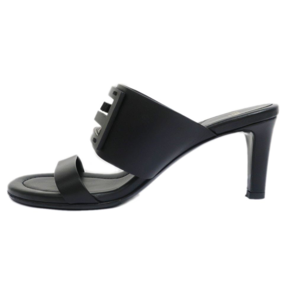 [Meito] Fendi sandals size 38 black black women's apparel women's shoes