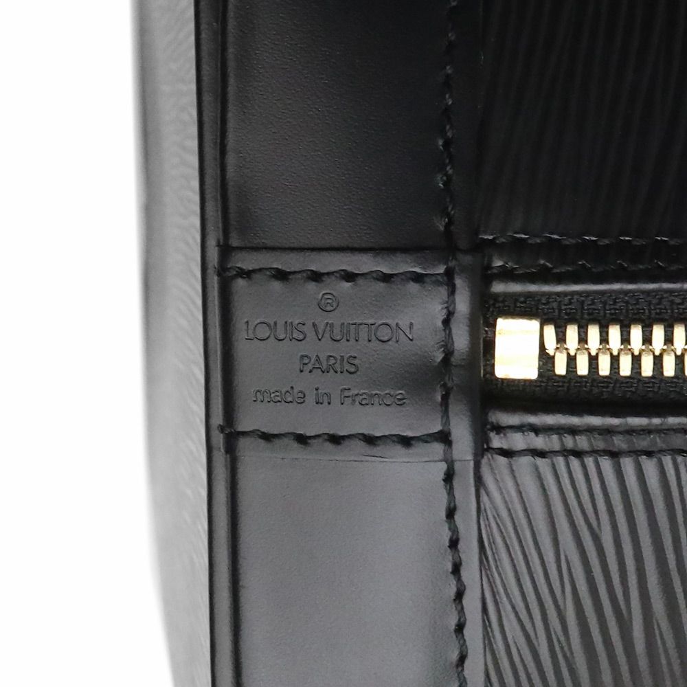 ルイ ヴィトン アルマ PM ハンドバッグ エピレザー ノワール ブラック 黒 ゴールド金具 M52142 LOUIS VUITTON（未使用　展示品）