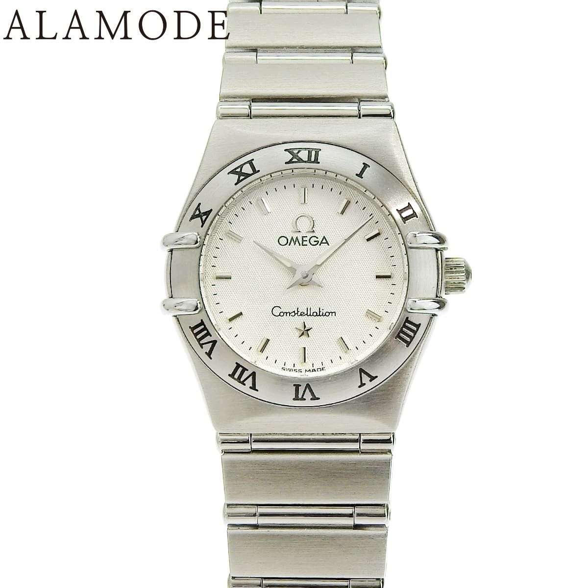 オメガ コンステレーション ミニ 1562.30.00 SS クオーツ 腕時計  