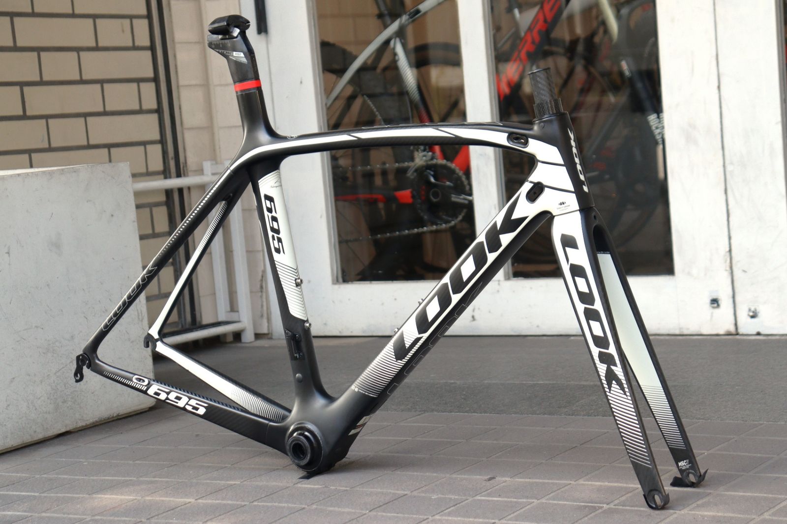 ルック LOOK 695 ZR 2015モデル XSサイズ カーボン ロードバイク フレームセット 横浜店