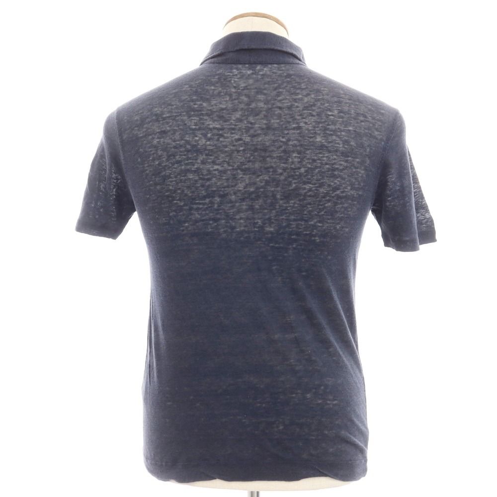クルチアーニ cruciani ポロシャツ 半袖 46 紺 ネイビー /MF14