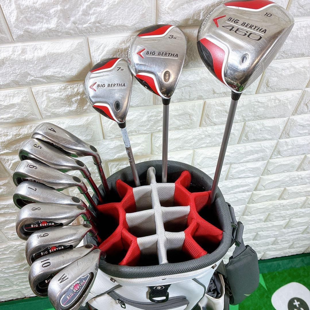 Callaway BIG BERTHA メンズゴルフクラブセット　11本 Callaway BIG BERTHA メンズゴルフクラブセット 11本 キャロウェイ BIG